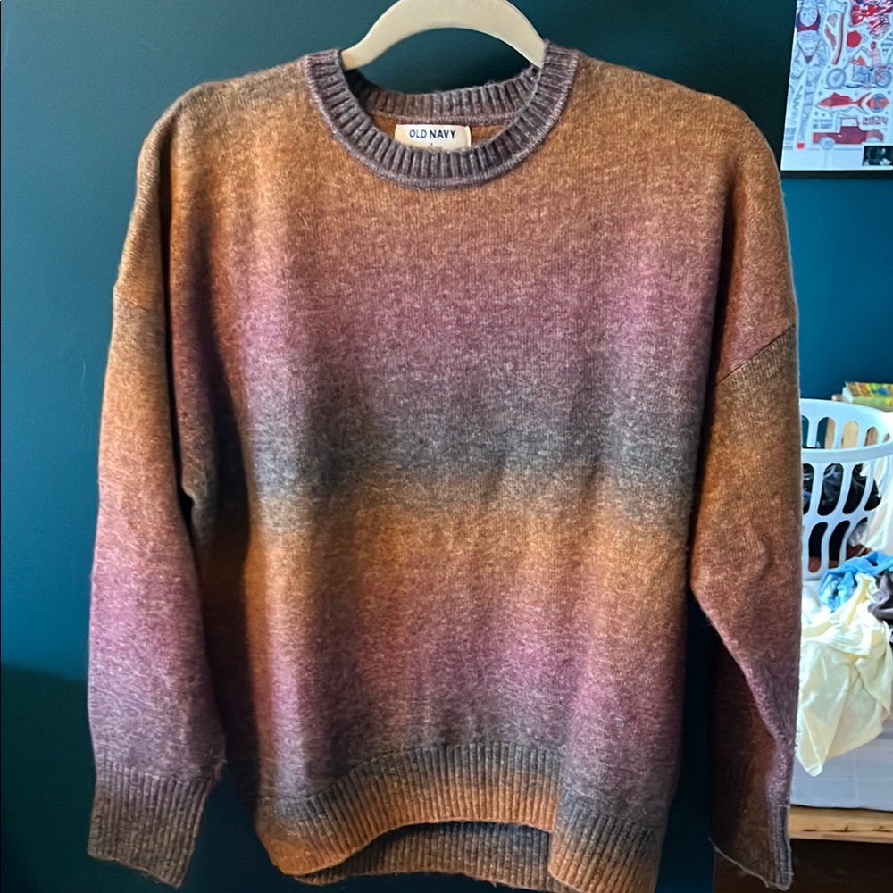 Old Navy Gradient Crewneck Sweater - size Small